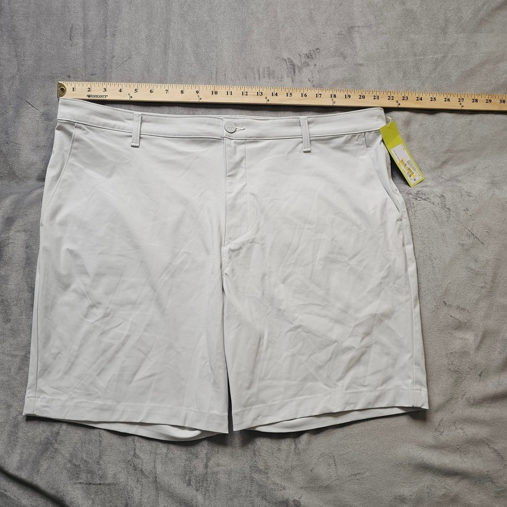All In‎ Motion Mens Big Golf Shorts Light Grey Size 42 NWT 0117
